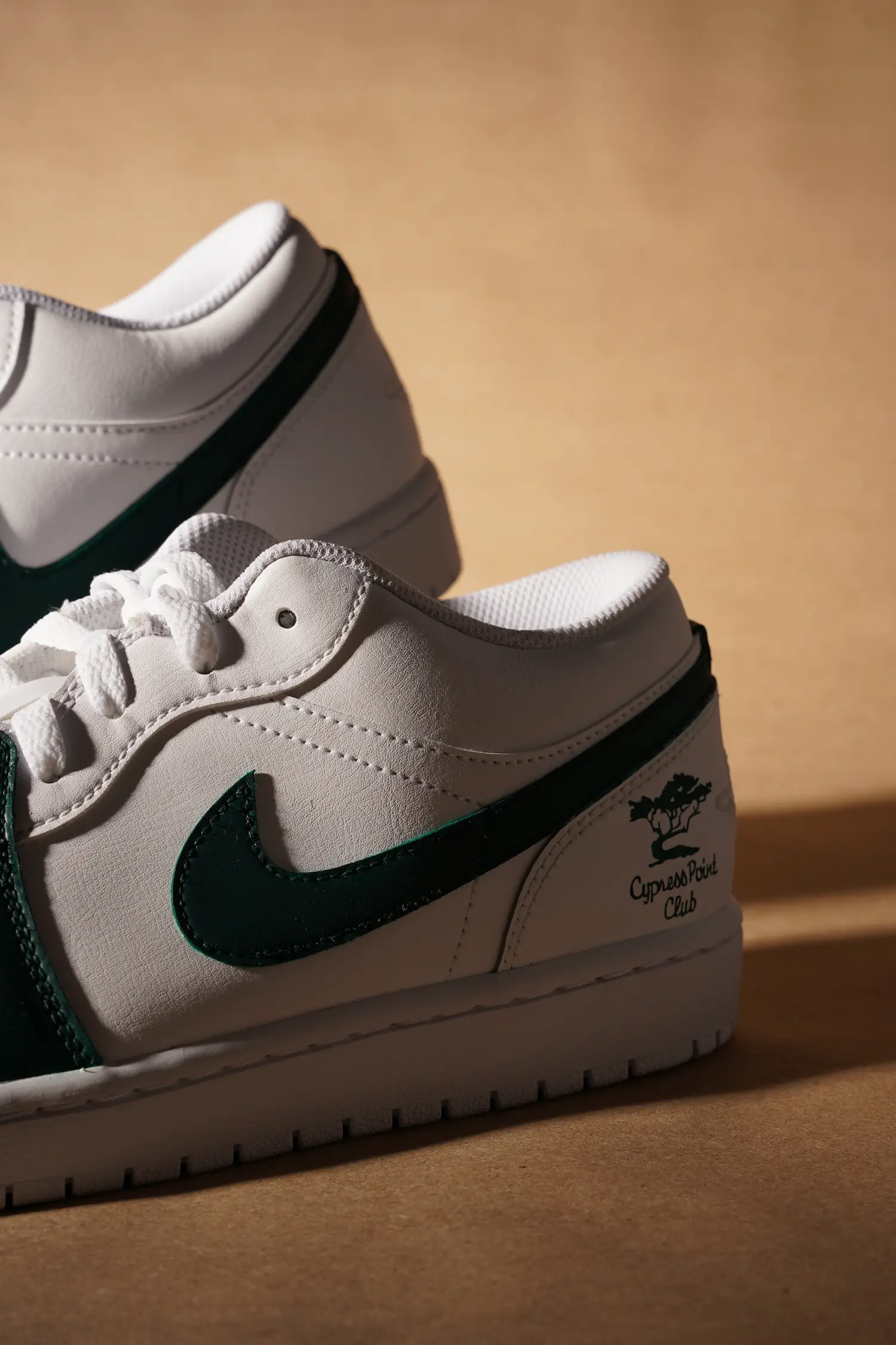 Custom hand-painted sneakers — Cypress Point