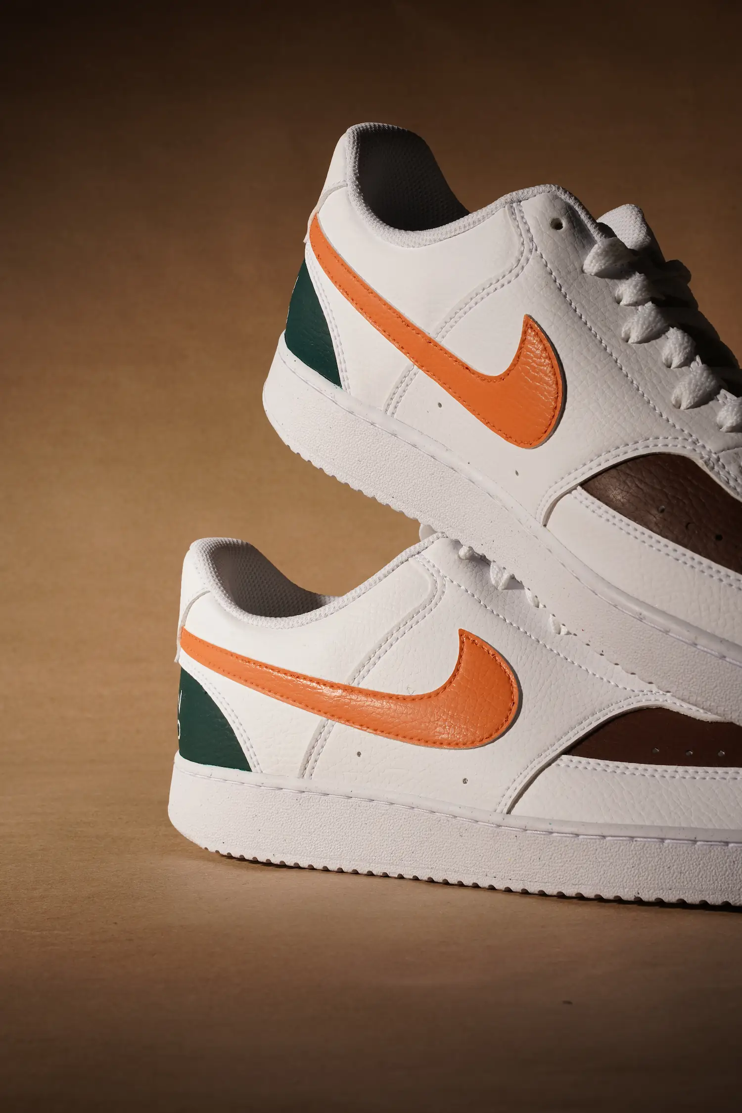 Custom hand-painted sneakers — Rooftop